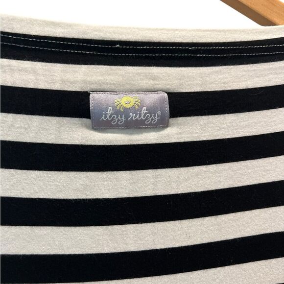 ITZY RITZY Mom Boss Multi-Use 4 in 1 Cover Unisex Striped Print - Picture 8 of 9